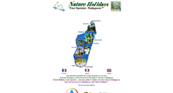 Desktop Screenshot of natureholidays.com